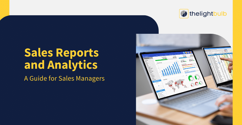 Sales report and analytics