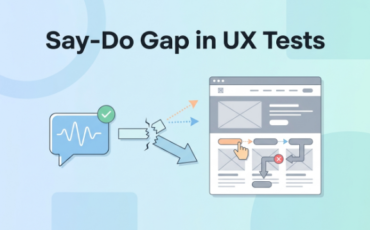 Understanding the Say-Do Gap in UX Testing: Why Users Don't Do What They Say